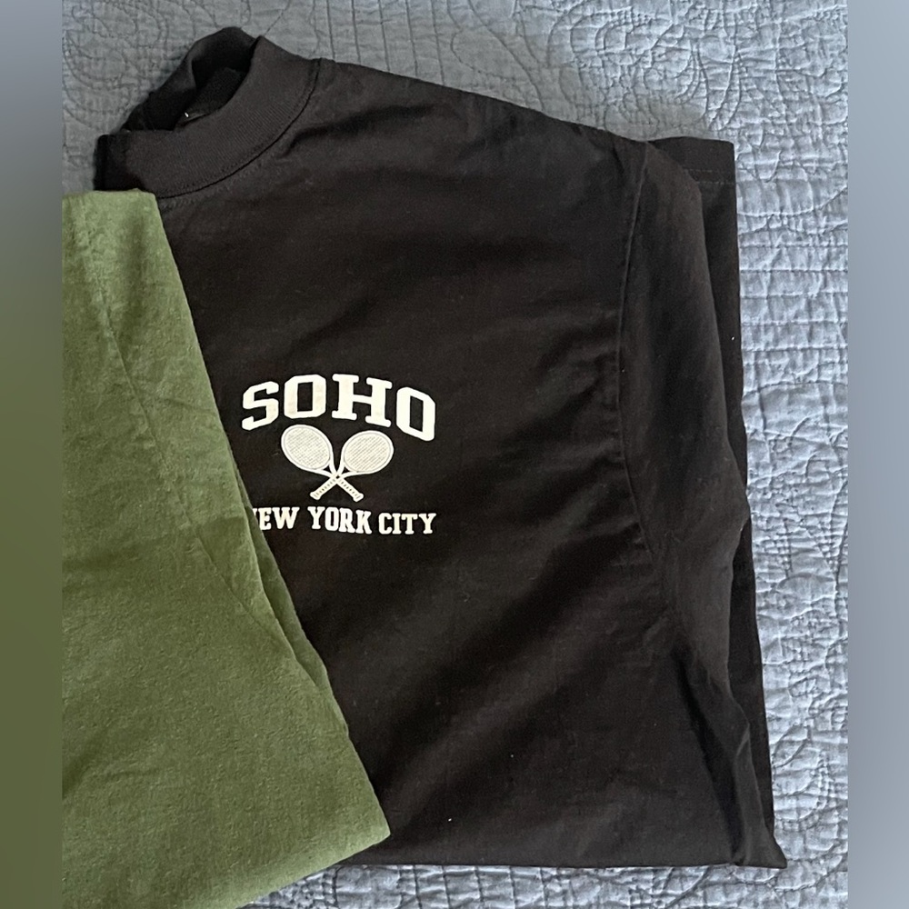 Firstport Black Tee